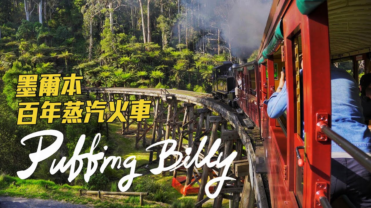澳洲墨爾本【普芬比利蒸汽火車 Puffing Billy Railway】｜穿越時光，蒸汽火車一日遊全記錄，購票資訊分享