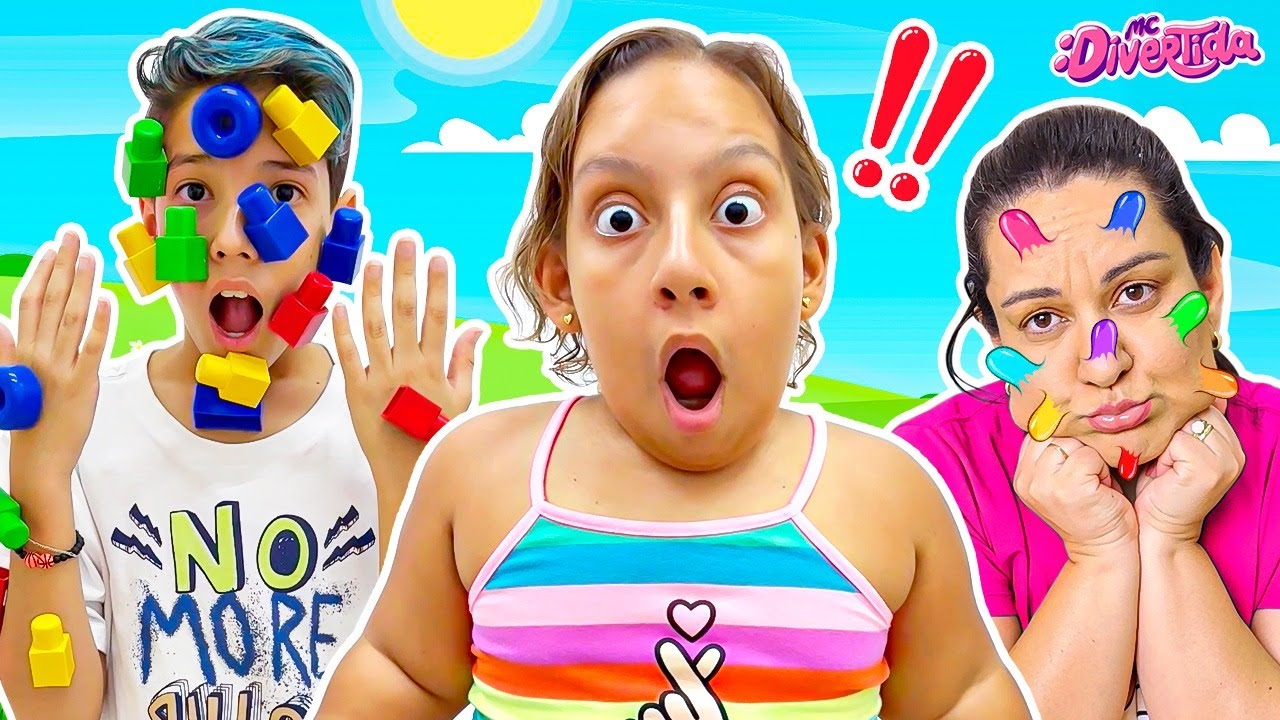Maria Clara e uma História Engraçada de uma Espinha Gigante e outras brincadeiras de crianças