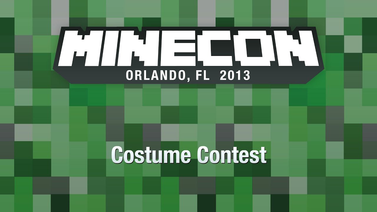 MINECON 2013 Costume Contest