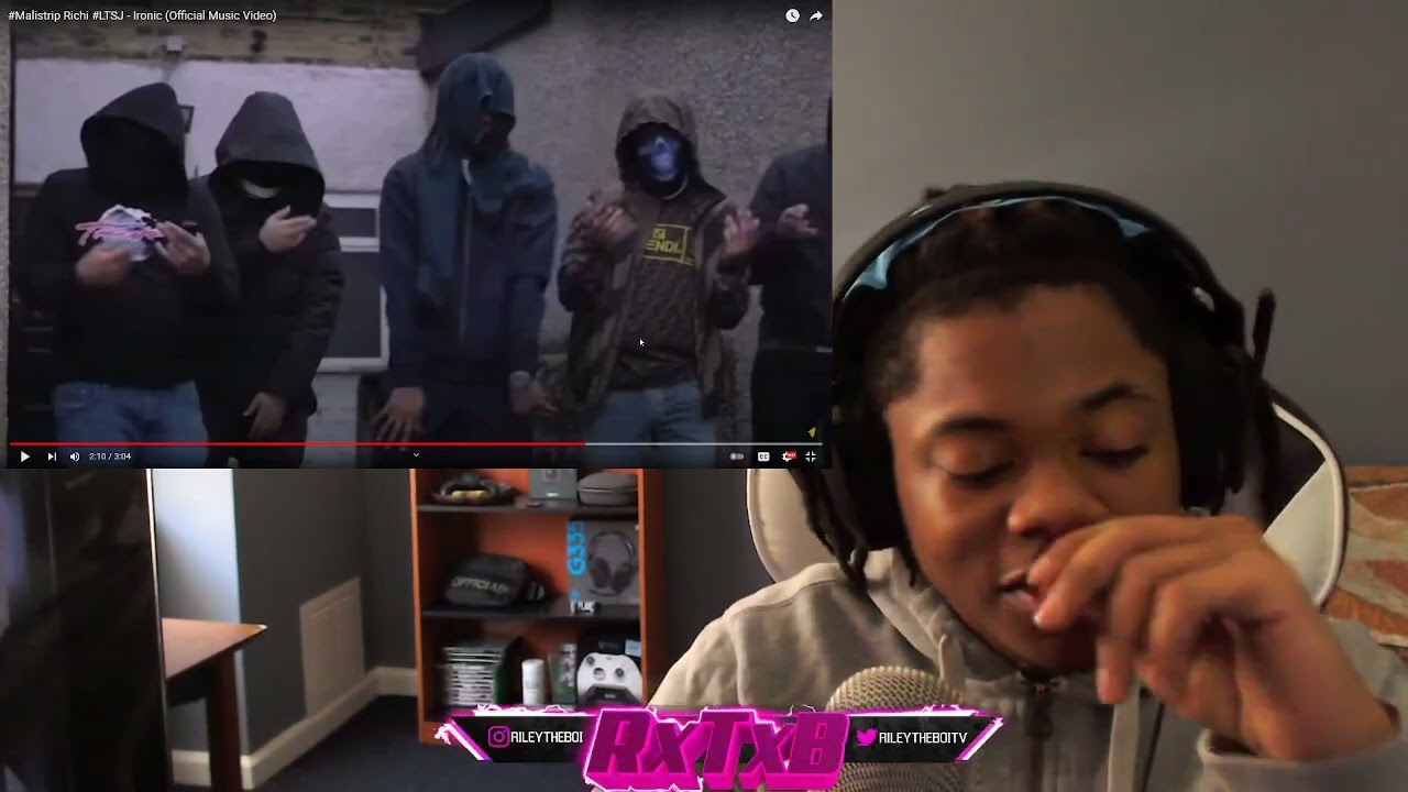 UK DRILL STORIES 👀  #Malistrip Richi #LTSJ - Ironic (Official Music Video) (Reaction)