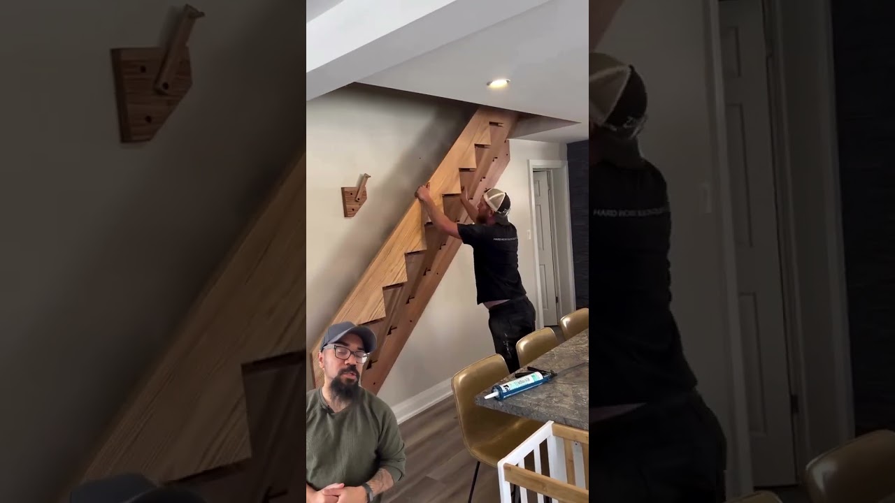 (Источник: zingsconstrution в Instagram) #лестница #изобретение #дизайнкомнаты #вирусный #дом