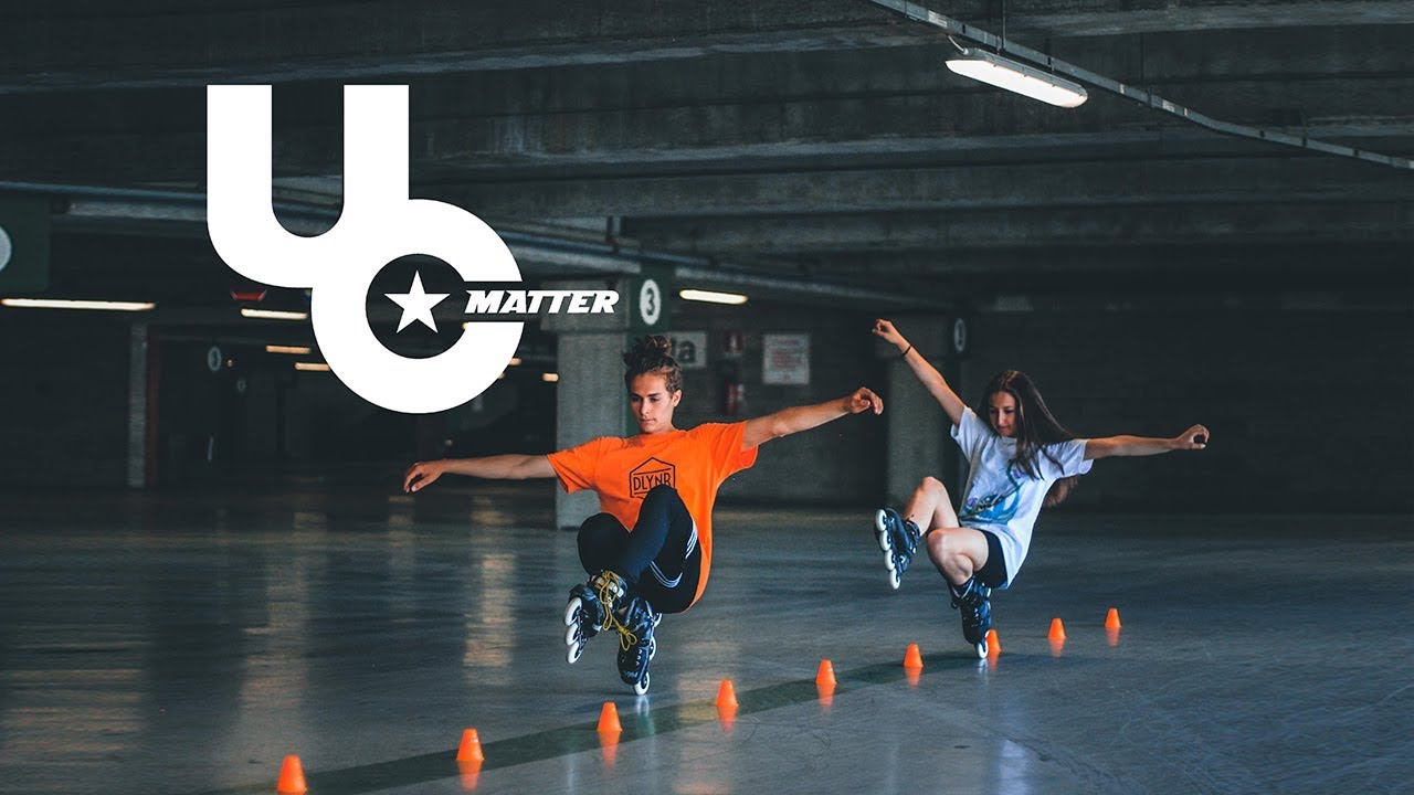 90mm UC Wheel freestyle slalom test - UC Wheels