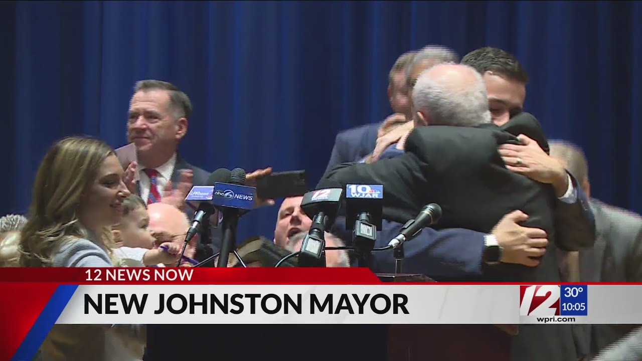 Polisena Jr. sworn in as Johnston mayor