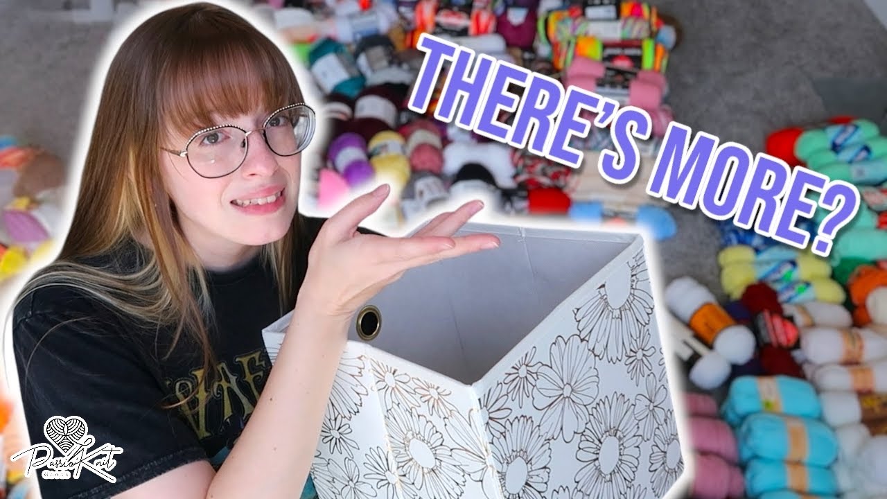 Sorting my Yarn...Again | PassioKnit Vlog