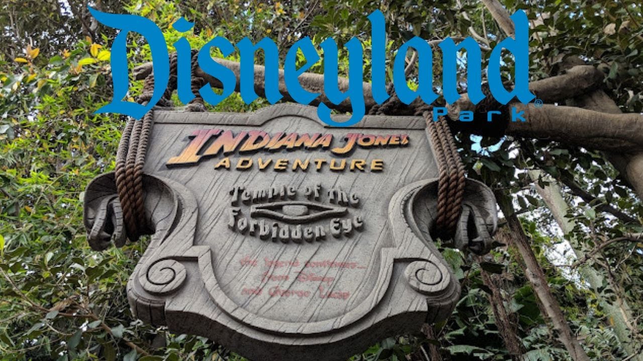 Indiana Jones Adventure 2024. Disneyland 4K 60 FPS