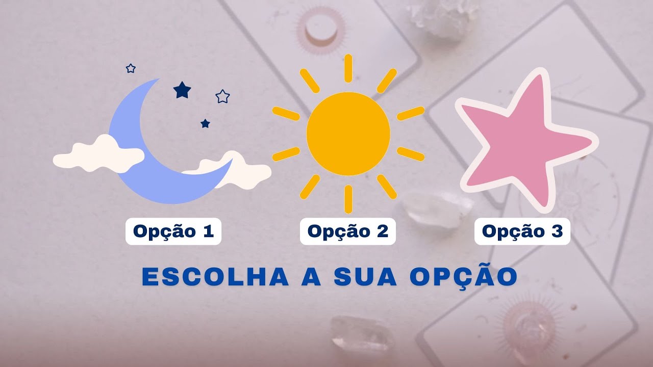 LEITURA DE TAROT - ESCOLHA A SUA OPÇÃO 