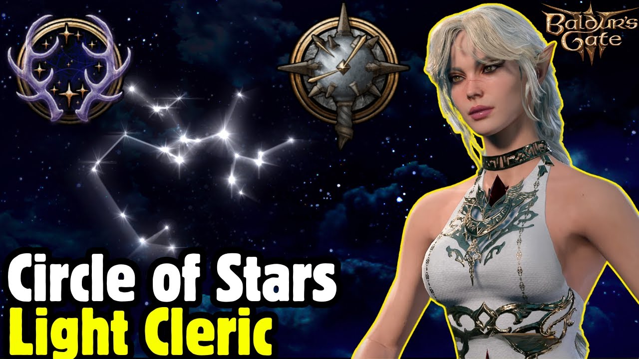 STAR DRUID / Light Cleric Multiclass Build - Baldur's Gate 3
