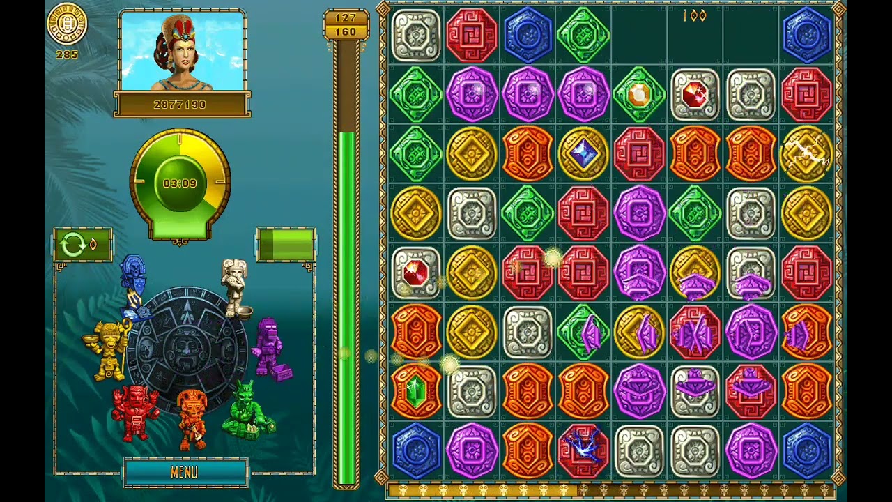 The Treasures of MonteZuma 2 for Android - Normal mode - Stage 4 - 7
