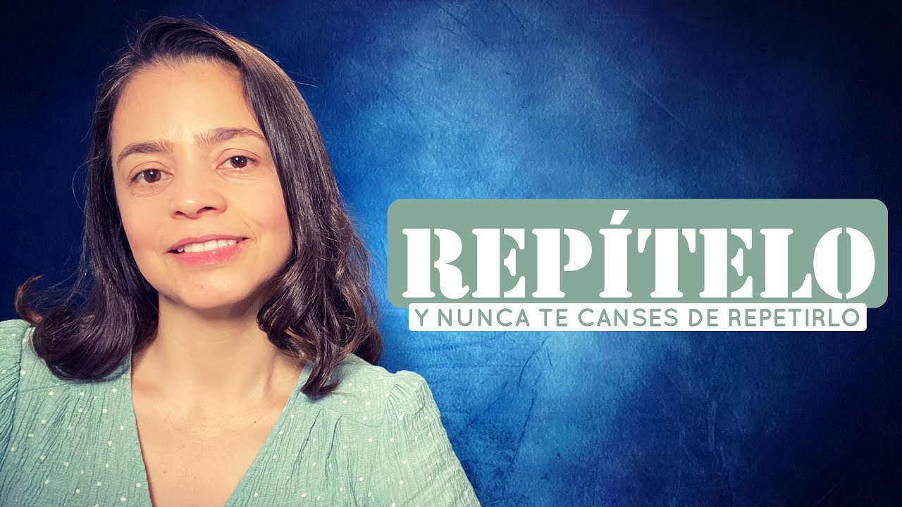 ¡Repítelo! | Menchy Cruz