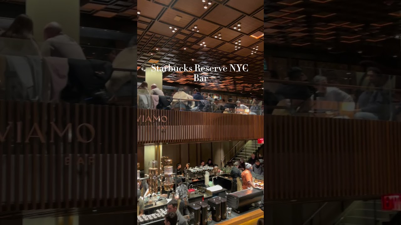 STARBUCKS RESERVE NYC Bar 