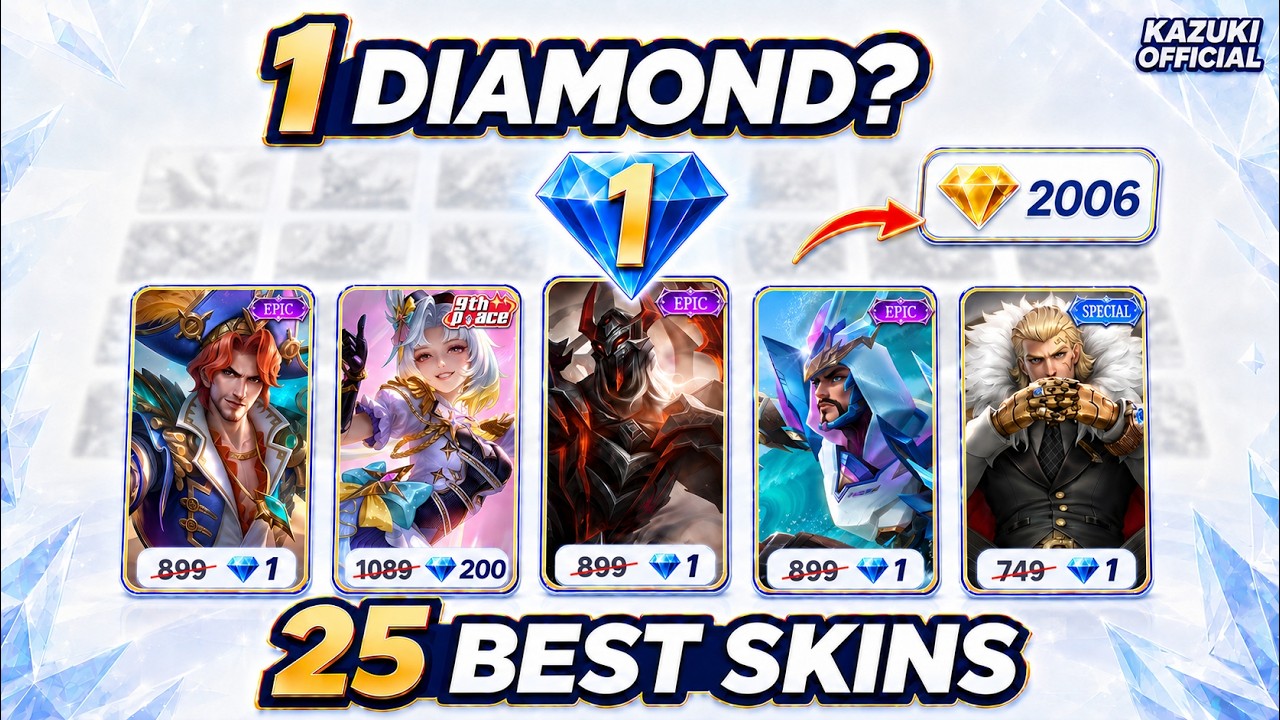 25 MUST-BUY SKINS USING PROMO DIAMONDS FROM THE MEGA SALE! 2026