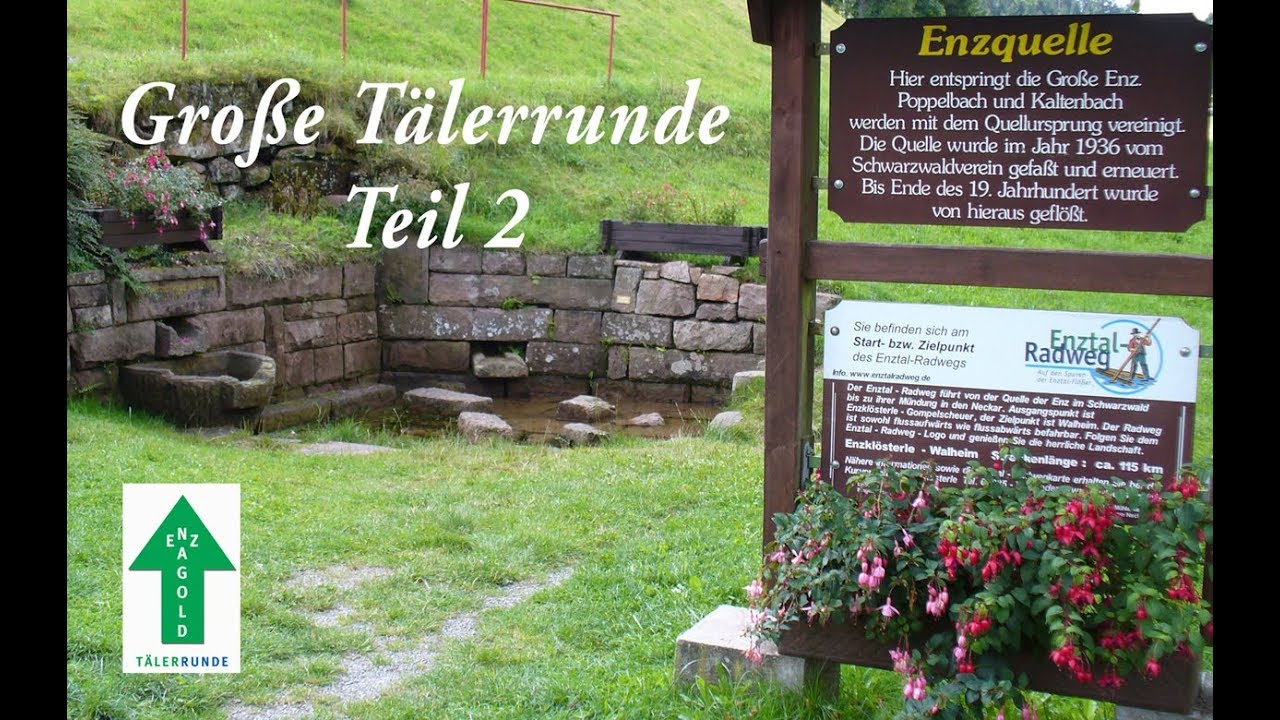 Große Tälerrunde - Die Verbindung von Enztalradweg und Nagoldtalradweg Teil 2