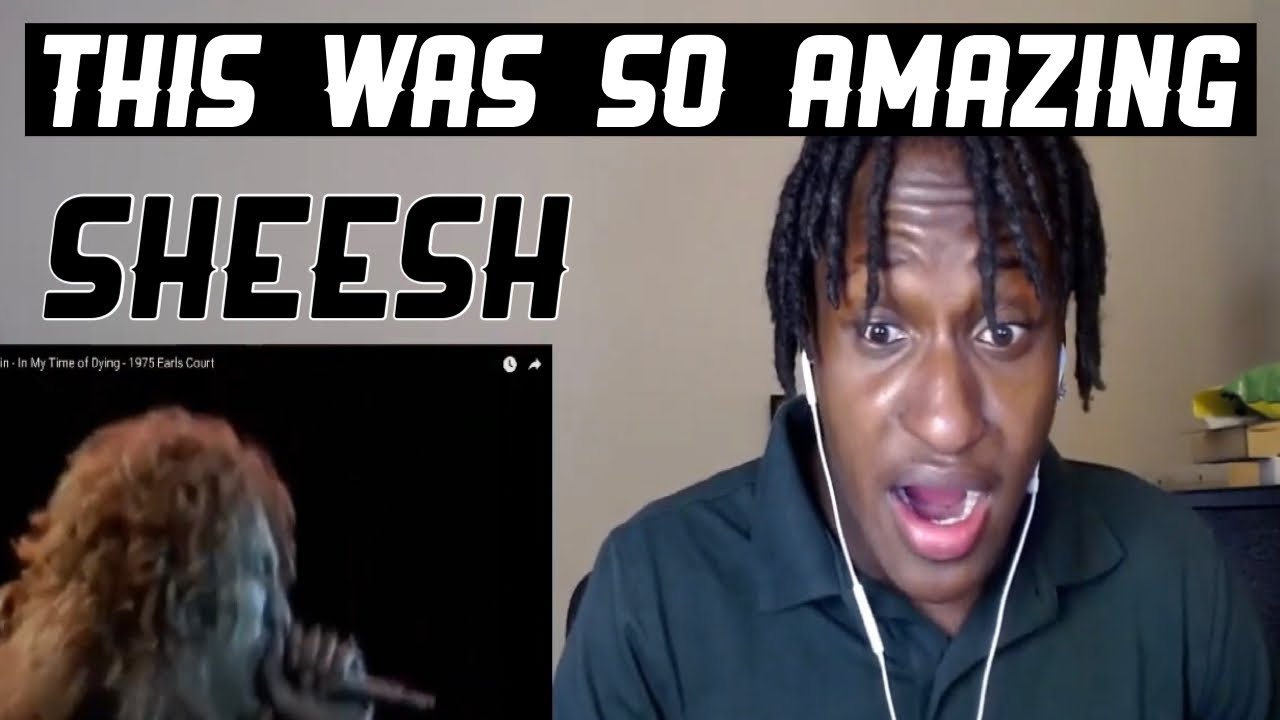Led Zeppelin - In My Time of Dying - 1975 @ Earls Court *Reaction*