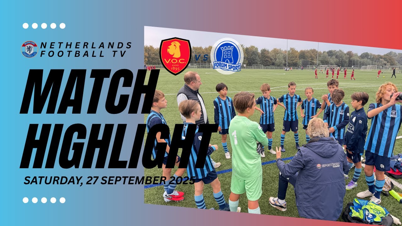 Forum Sport JO12-2 vs VOC JO12-1  | Match Highlights | Sep 27, 2025