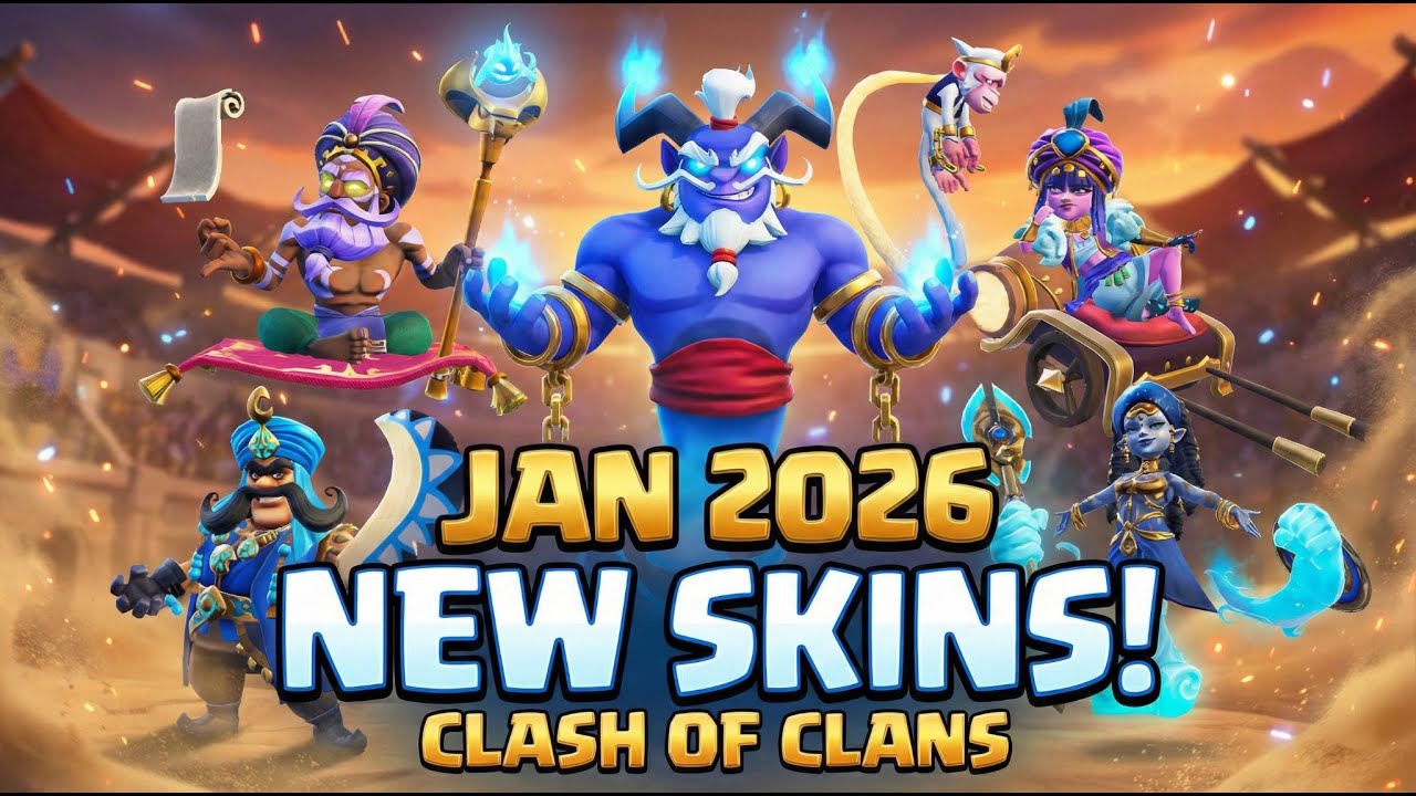 ALL NEW January 2026 Skins | Clash of Clans