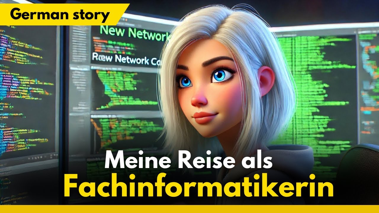 Deutsch Lernen | Mein Weg zur IT-Expertin | Hören | Vokabeln & Geschichte