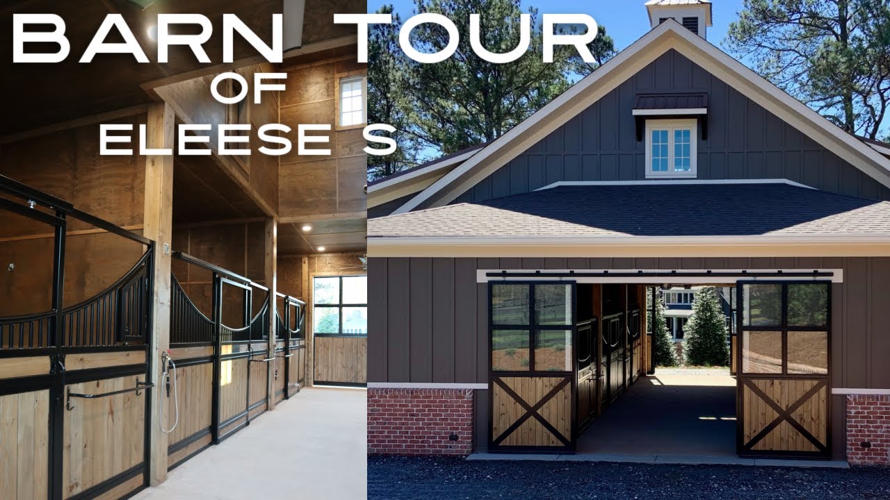 official brand new BARN TOUR! | Eleese S