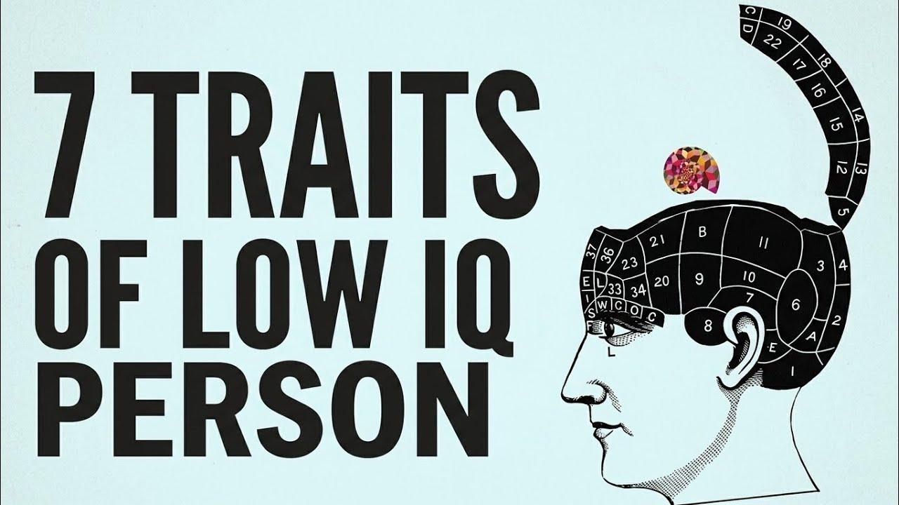 7 Clear Signs of Low Intelligence Most People Ignore | Psychology of Human Behavior