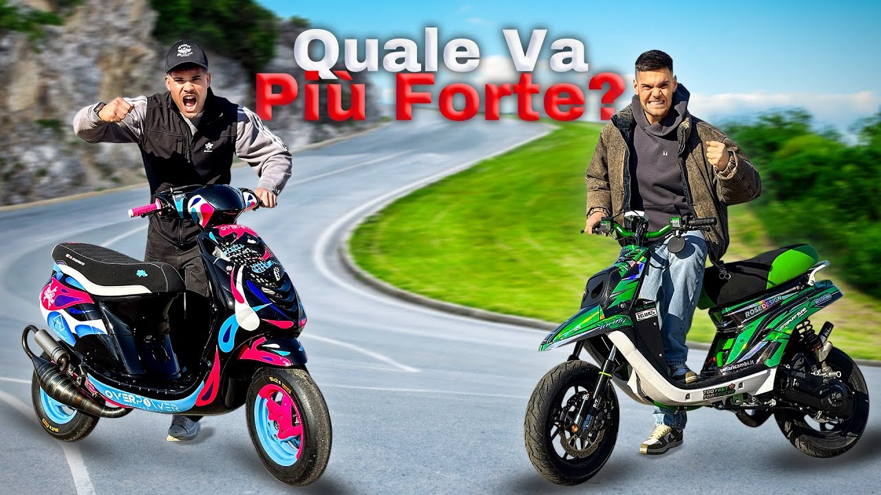 PROVO LO ZIP 100CC DI @SpampinAuto e Moto  TEST A FUEGO 🔥