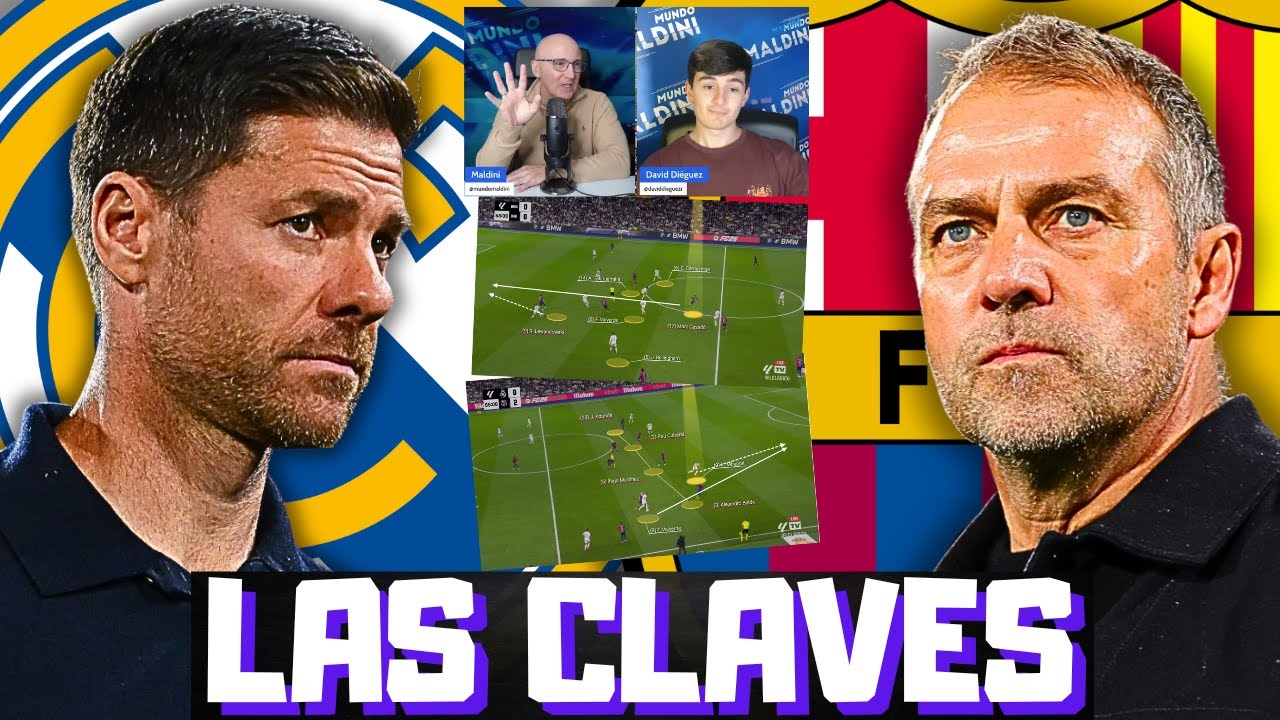REAL MADRID vs BARCELONA: ¿QUÉ ESTILO SE IMPONDRÁ? MBAPPÉ vs LAMINE YAMAL. PEDRI, GULER, XABI ALONSO