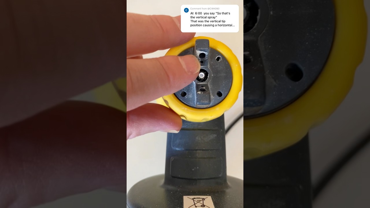 How to set the spray patter for HVLP paint sprayer.