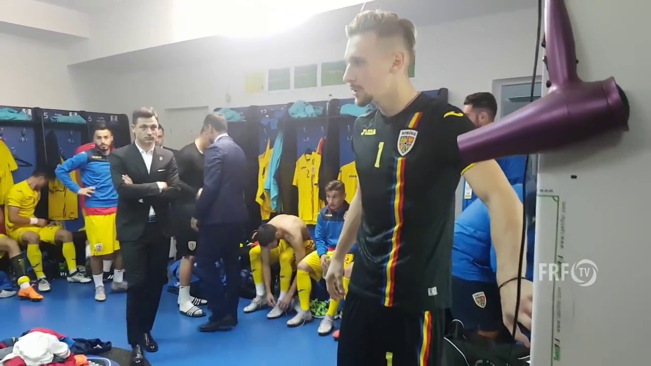 Excelentul discurs motivational al lui Ionut Radu, capitanul U21!