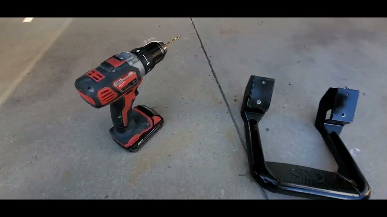 Amazon Side Steps Install On 2014 Ford F250.