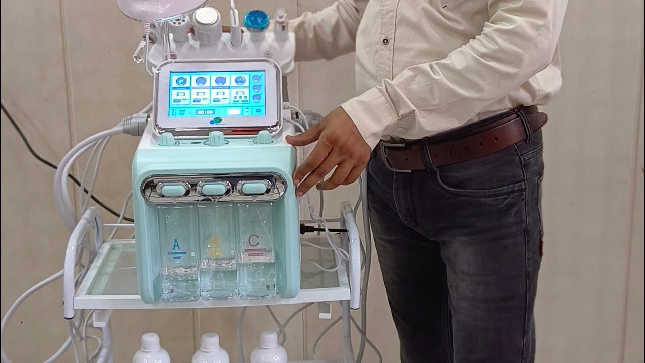 hydra facial machine ko kase use kare. Haydra machine kaam nahi kare to kya kare. how to repair hydr