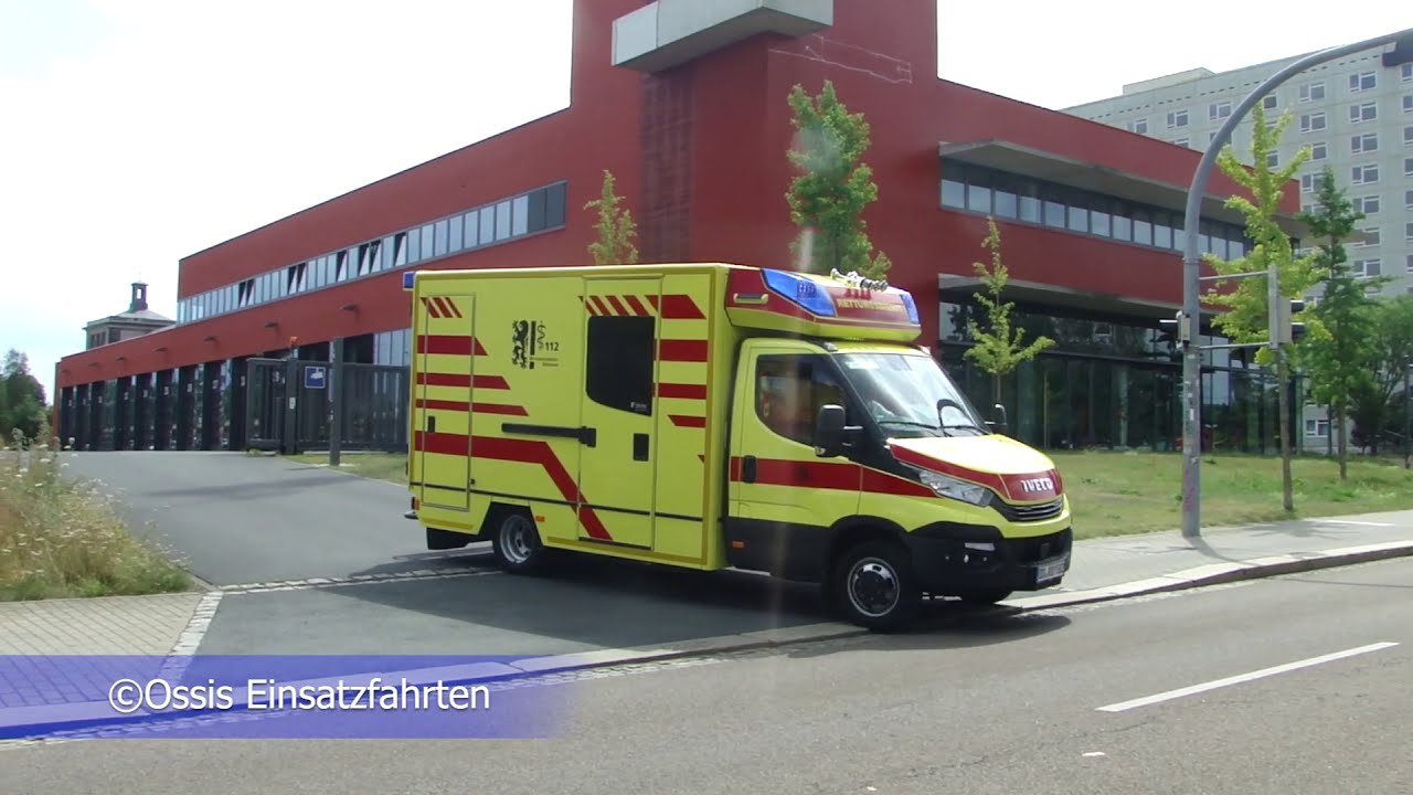 Zusammenschnitt Rettungsdienstfahrten 🚑 Dresden #1