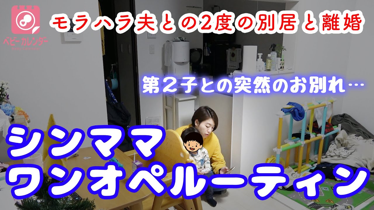 【シングルマザーのルーティン】フルタイムで働く1児のママ！平日のワンオペ育児に密着