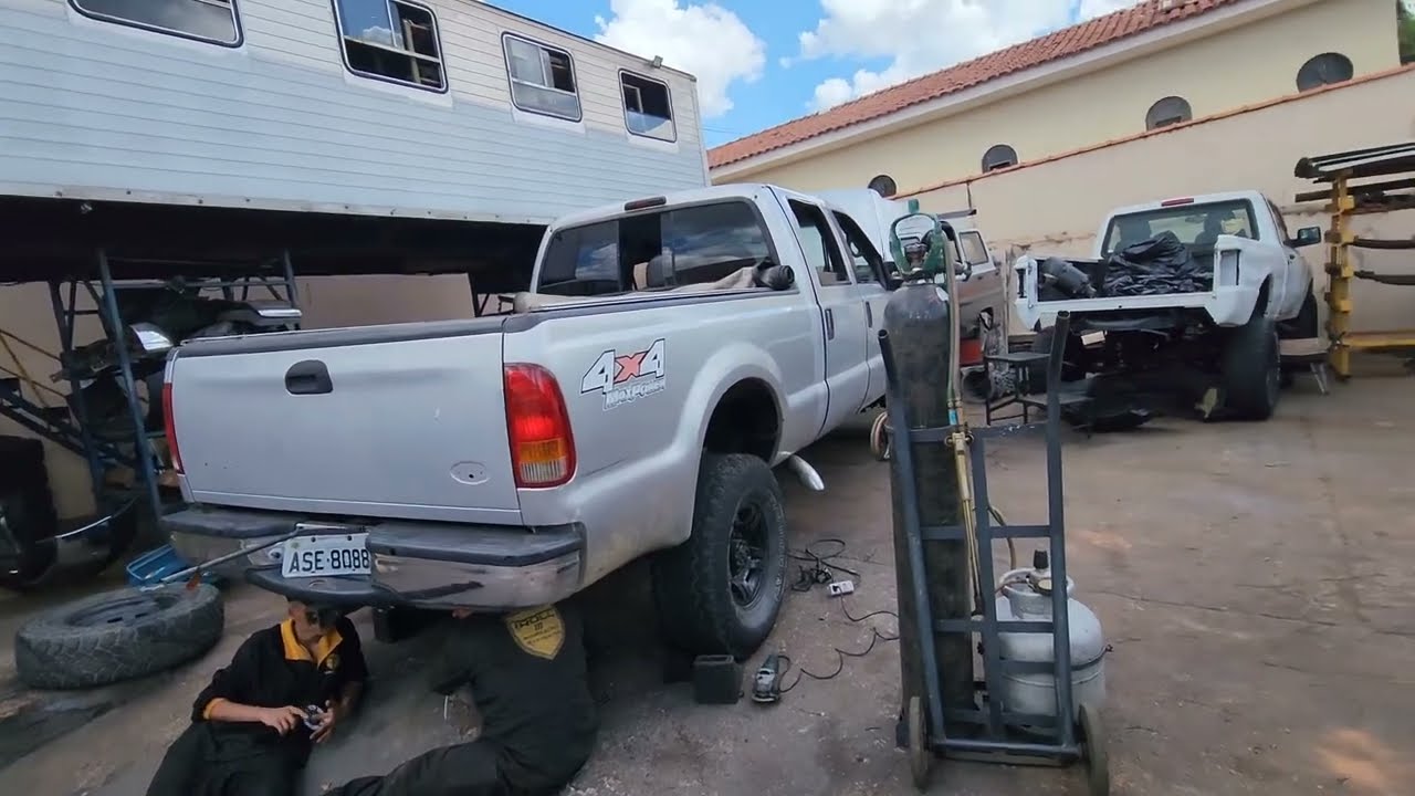 Trocando óleo fluido f250 4x4 4x2 f350 4x4 4x2
