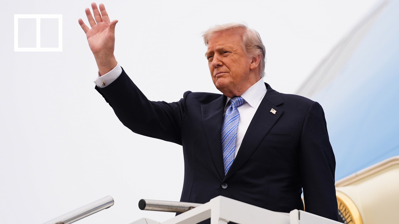 WATCH: Donald Trump departs Beijing