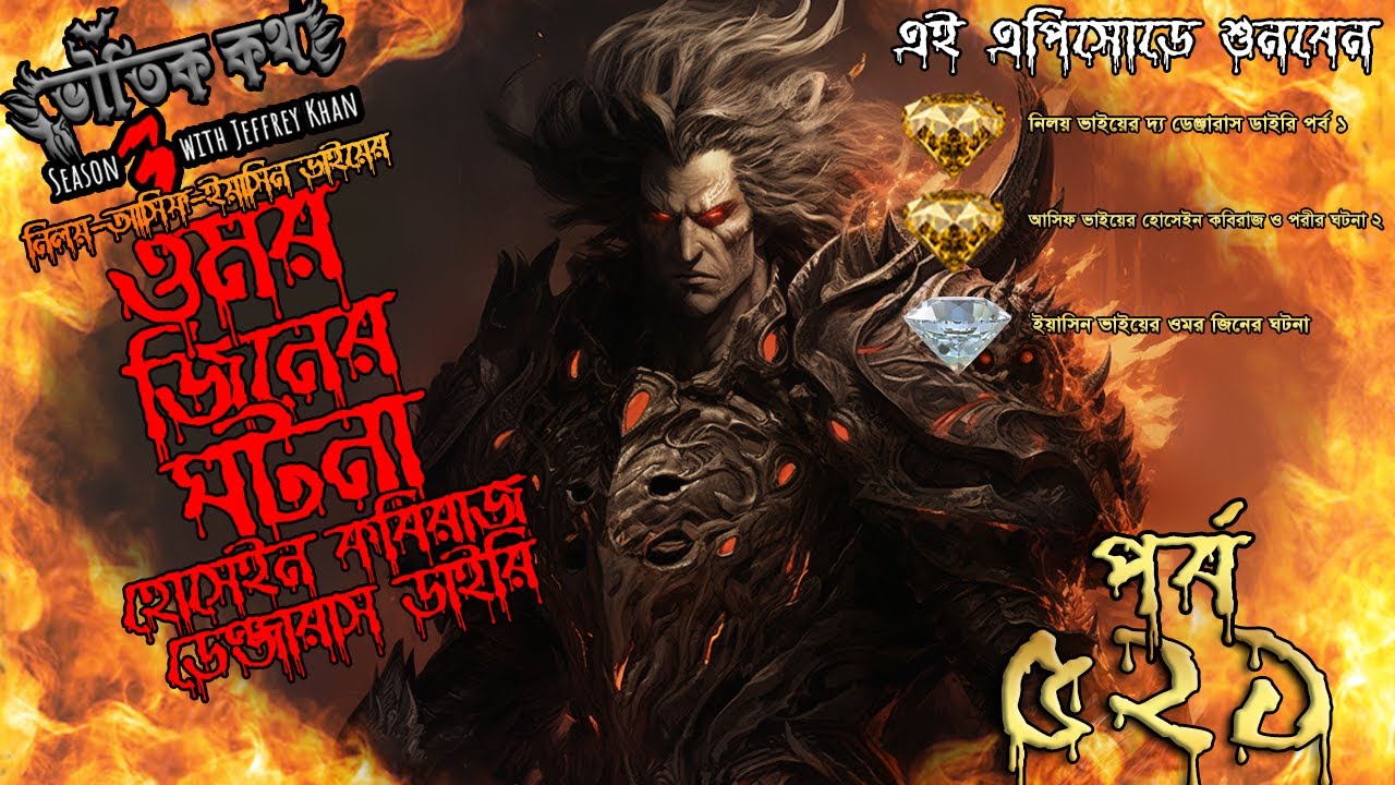 Bhoutik Kotha Season 3 Episode 521 | ওমর জীনের ঘটনা | হোসেইন কবিরাজের ঘটনা | দ্যা ডেঞ্জারাস বুক