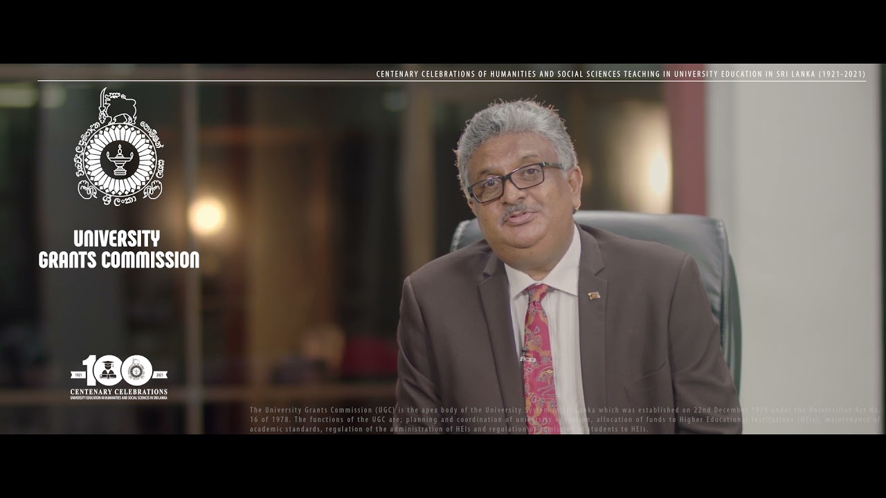 Senior Prof.Sampath Amaratunge Chairman/UGC