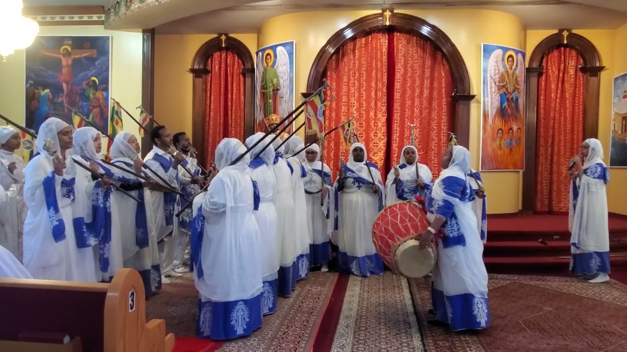 የበዓታ ለማርያም ዓመታዊ በዓል ደብረ ገነት መድኃኔዓለም የኢ/ኦ/ተ/ቤ/ክ - የበኩር ሃይማኖት ወትሩፋት ሰንበት ት/ቤት መዘምራን - ታኅሣሥ ፭ ፳፻፲፰