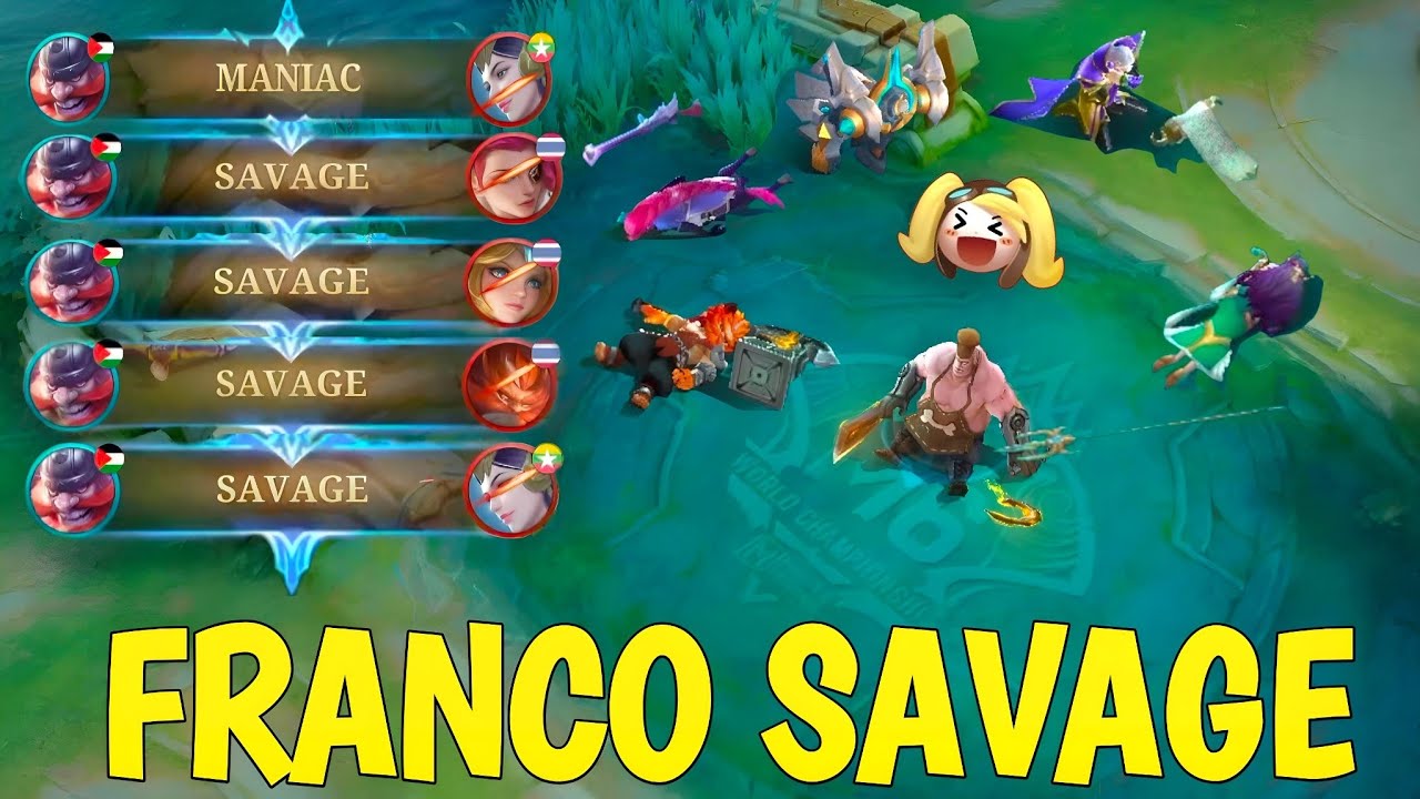 FRANCO.EXE || FRANCO DAMAGE 4X SAVAGE 😱🗿