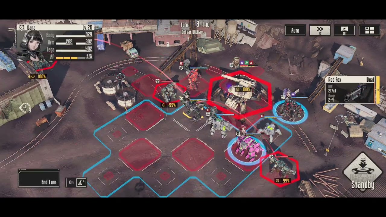 Mecharassi Elite Battles 2-6 Titanstalker, How to defeat William!!