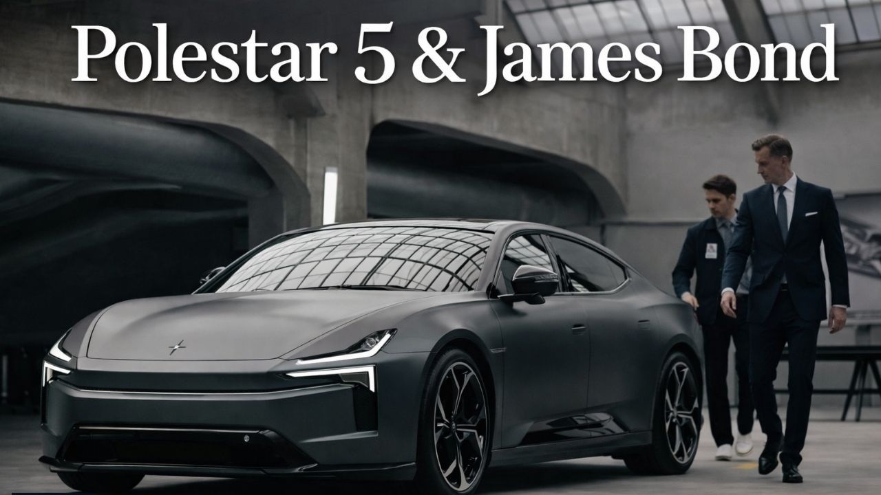 Новый автомобиль секретного агента? Polestar 5: кинематографический дизайн и эстетика в стиле Дже...