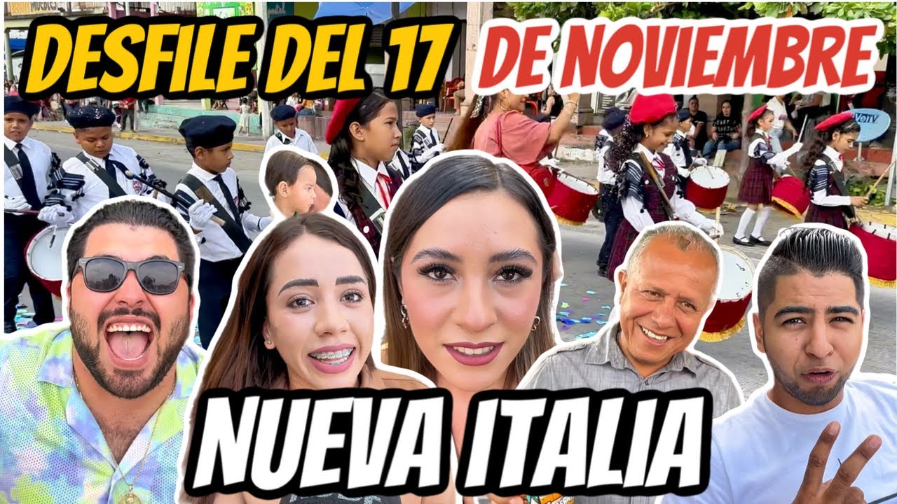 Desfile en Nueva Italia | 17 de Noviembre.