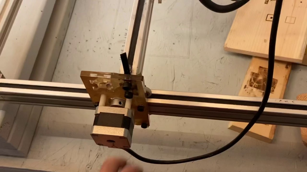 Desktop Laser Engraver Squiggle Wavy Lines