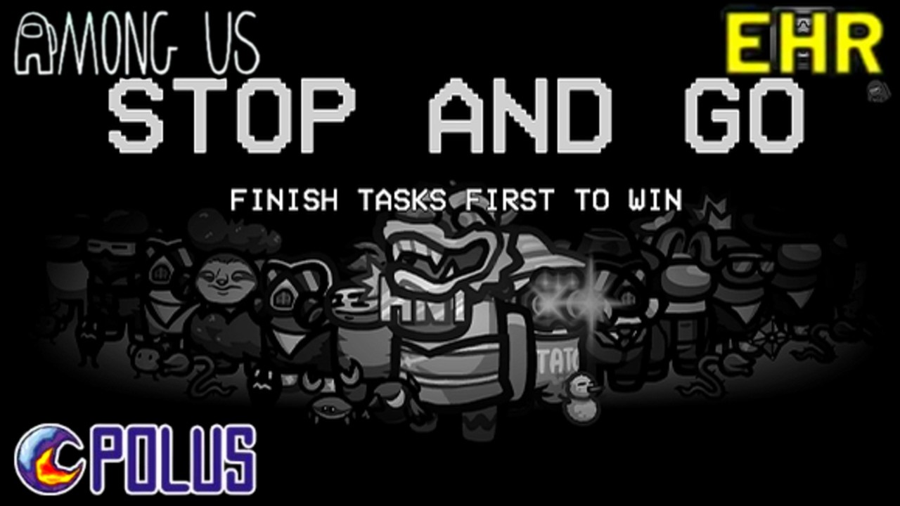 Among Us Stop & Go GameMode on Polus Map ( Noir Theme )