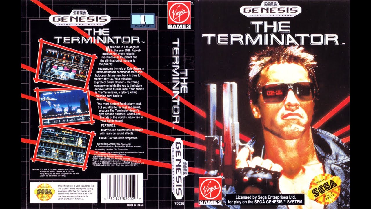 The Terminator Sega Mega Drive Longplay