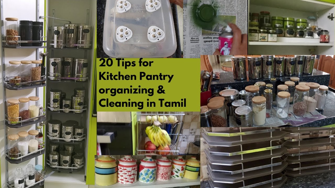 20 Clever Hacks To Organize Your Kitchen Pantry. 20 பயனுள்ள குறிப்புகள்