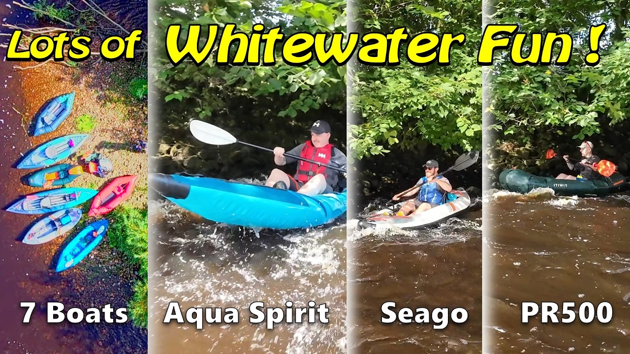 Inflatable Kayaking - 7 Inflatable Kayaks in a Whitewater Sweet Spot + packrafts