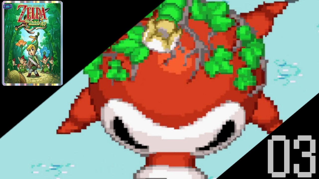 RETRO RUN 100 Jeu n°4  Legend of Zelda Minish Cap sur GBA Partie 3