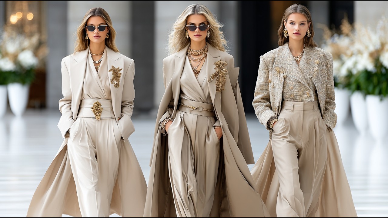 Коллекция Chanel Весна/Лето 2026: Элегантность цвета шампанского | Спокойная роскошь и изысканный...