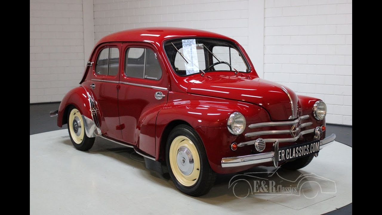 Renault 4CV 1958 extensively restored -VIDEO- www.ERclassics.com