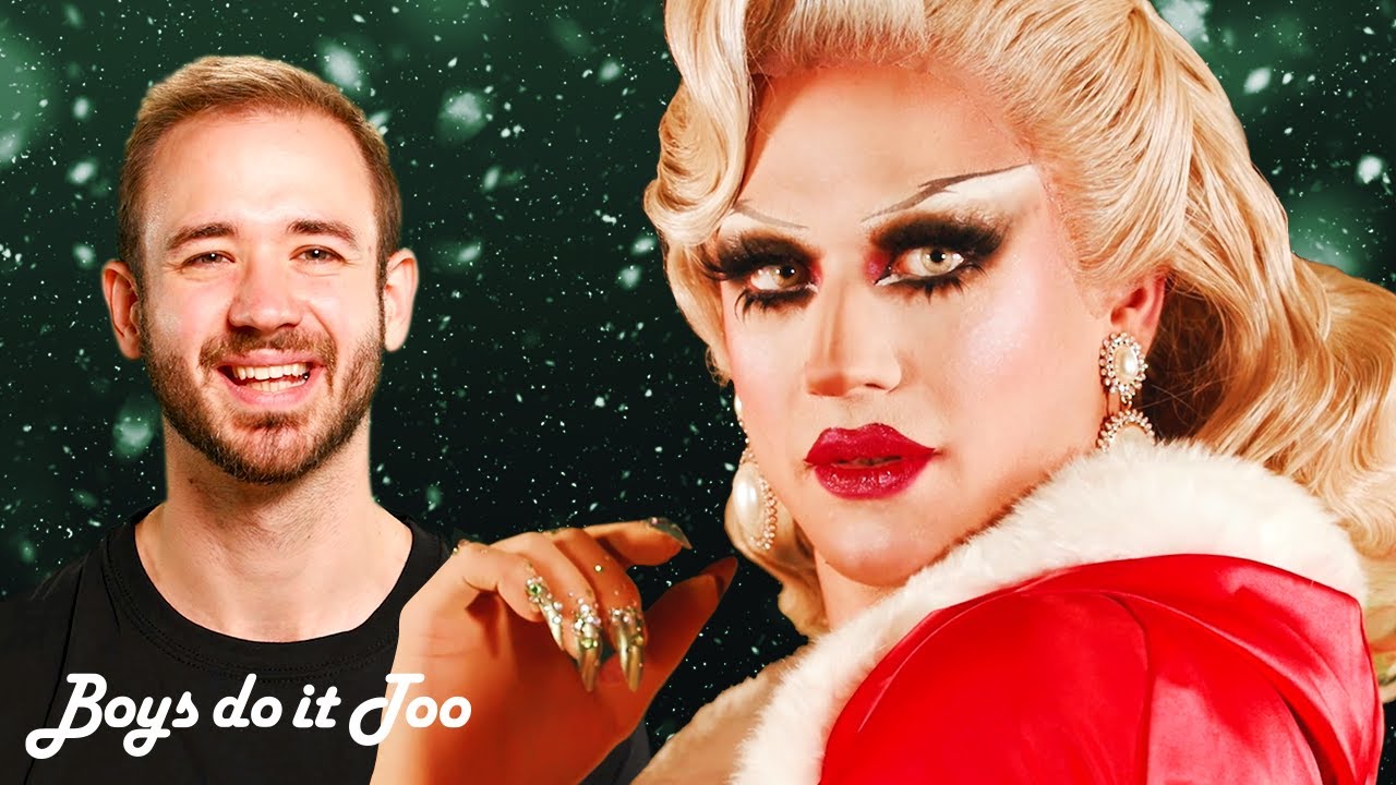First Time in Drag: Mrs. Claus 🤶❄️