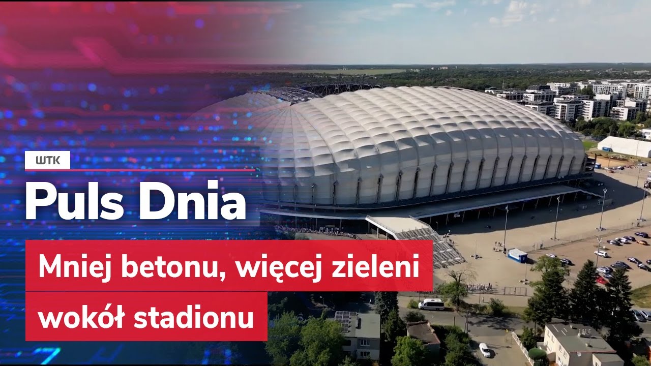 Mniej betonu, więcej zieleni - tak ma się zmienić otoczenie stadionu miejskiego. Co z parkingami?