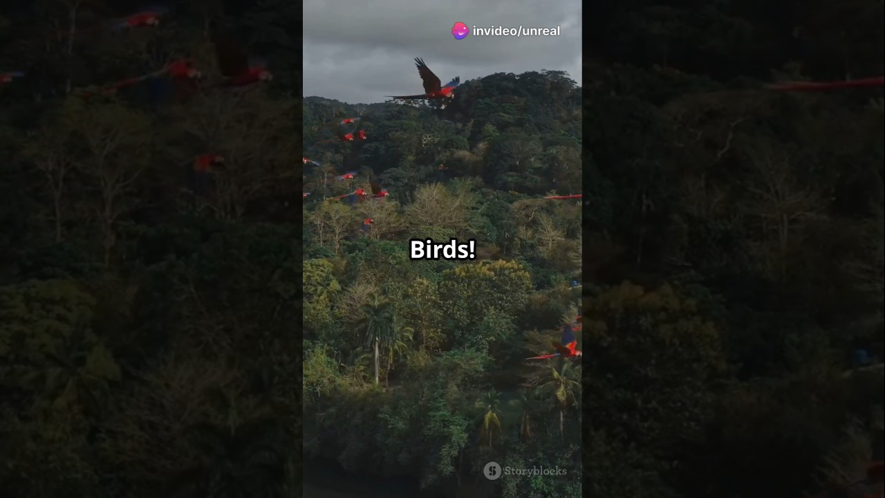 🦜 Colombia: The Land of Birds! 🇨🇴🌍 #Shorts